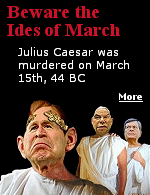 Historians think the plot had already begun to buzz around Rome when soothsayer Titus Vestricius Spurinna famously warned Caesar ...''Beware the Ides of March.'' The accurate forecast, therefore, may have been based more on Rome's worst kept secret than any special psychic powers on the part of the seer. As the Senate convened, Caesar was attacked and stabbed to death by a group of senators who justified their action on the grounds that they were preserving the Republic from Caesar's alleged monarchical am